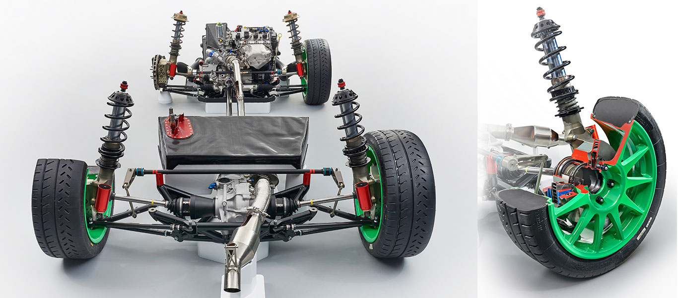ŠKODA FABIA R5 - Chassis et suspension