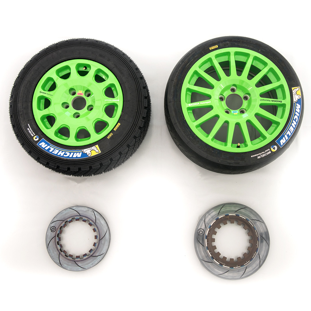 ŠKODA FABIA R5 - Roues et disques de Freins