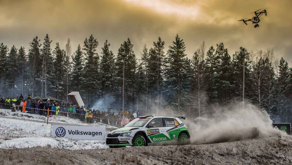 Pontus Tidemand / Jonas Andersson, ŠKODA FABIA R5, ŠKODA Motorsport. Rally Sweden 2016