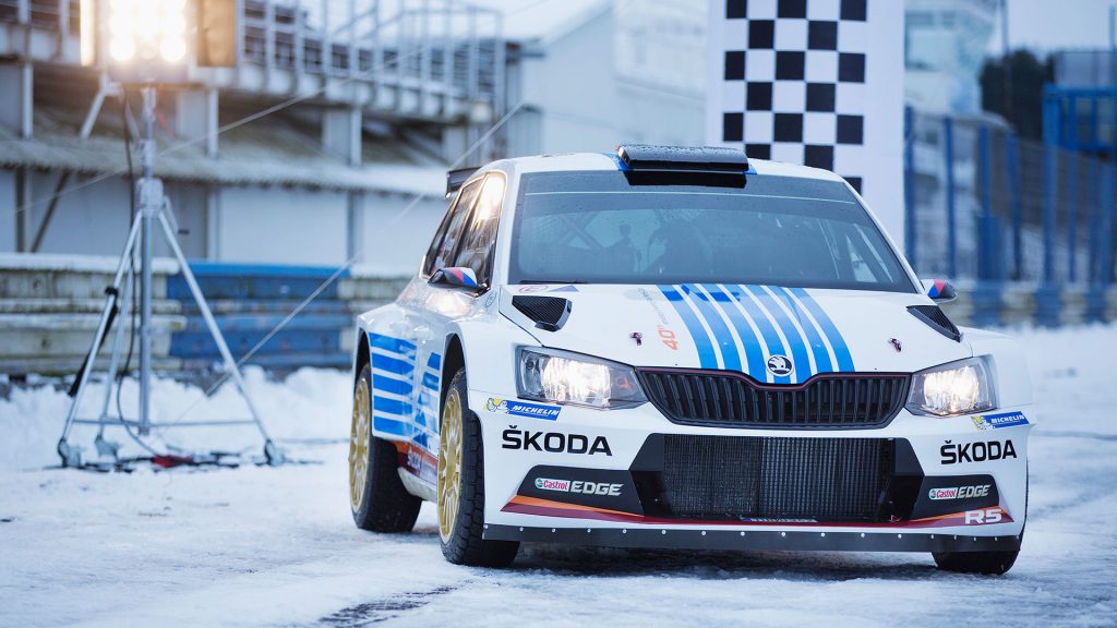 ŠKODA FABIA R5, ŠKODA Motorsport. Rallye Automobile de Monte-Carlo 2017 Special Livery