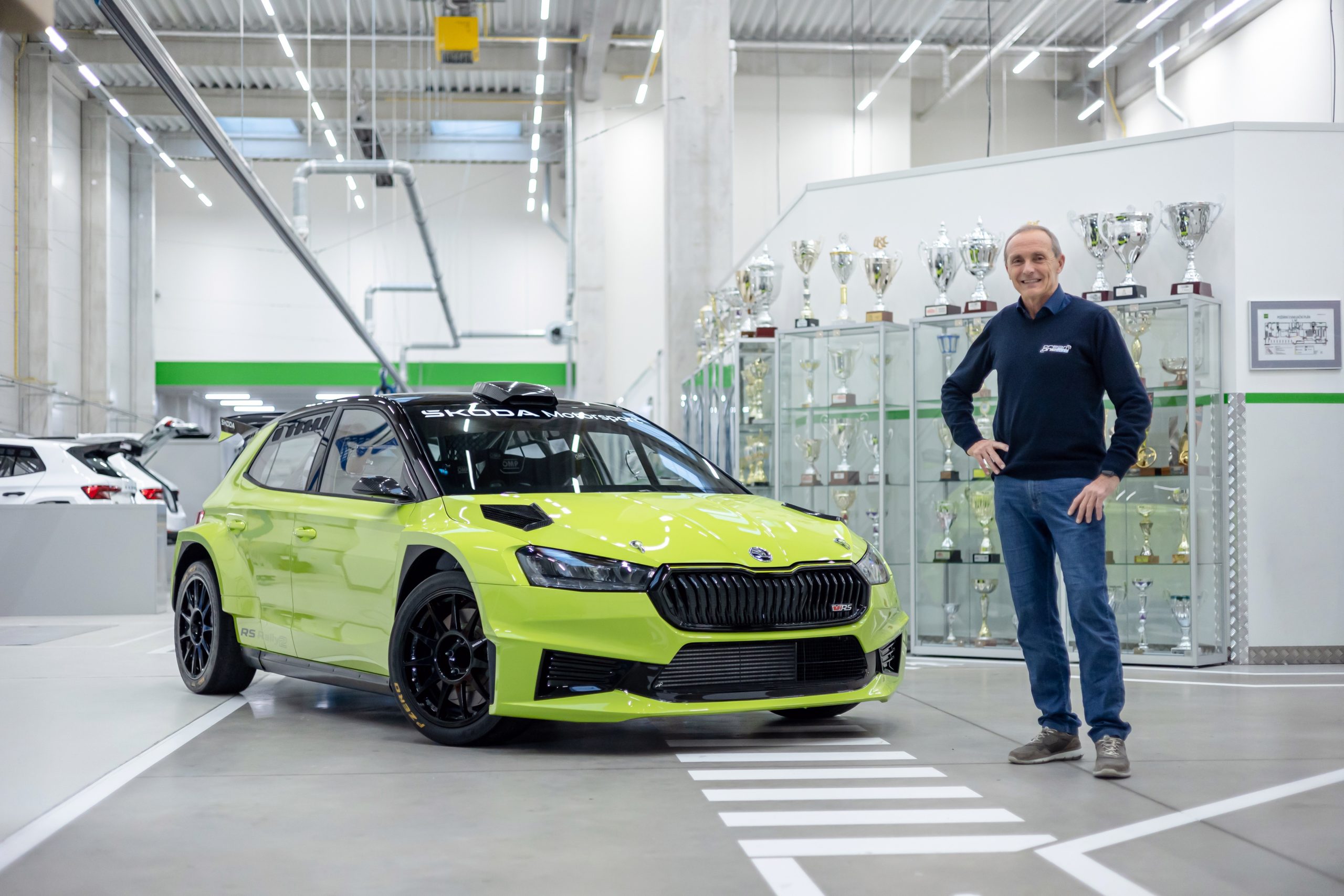FIA World Rally Championship Debut For koda Fabia RS Rally2 At Rallye 