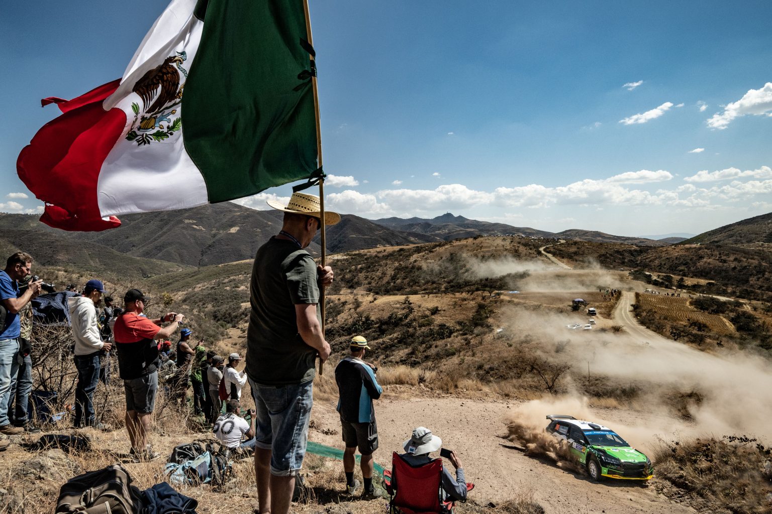 Guanajuato Rally México: Škoda newcomer Gus Greensmith leads Fabia 1-2 ...