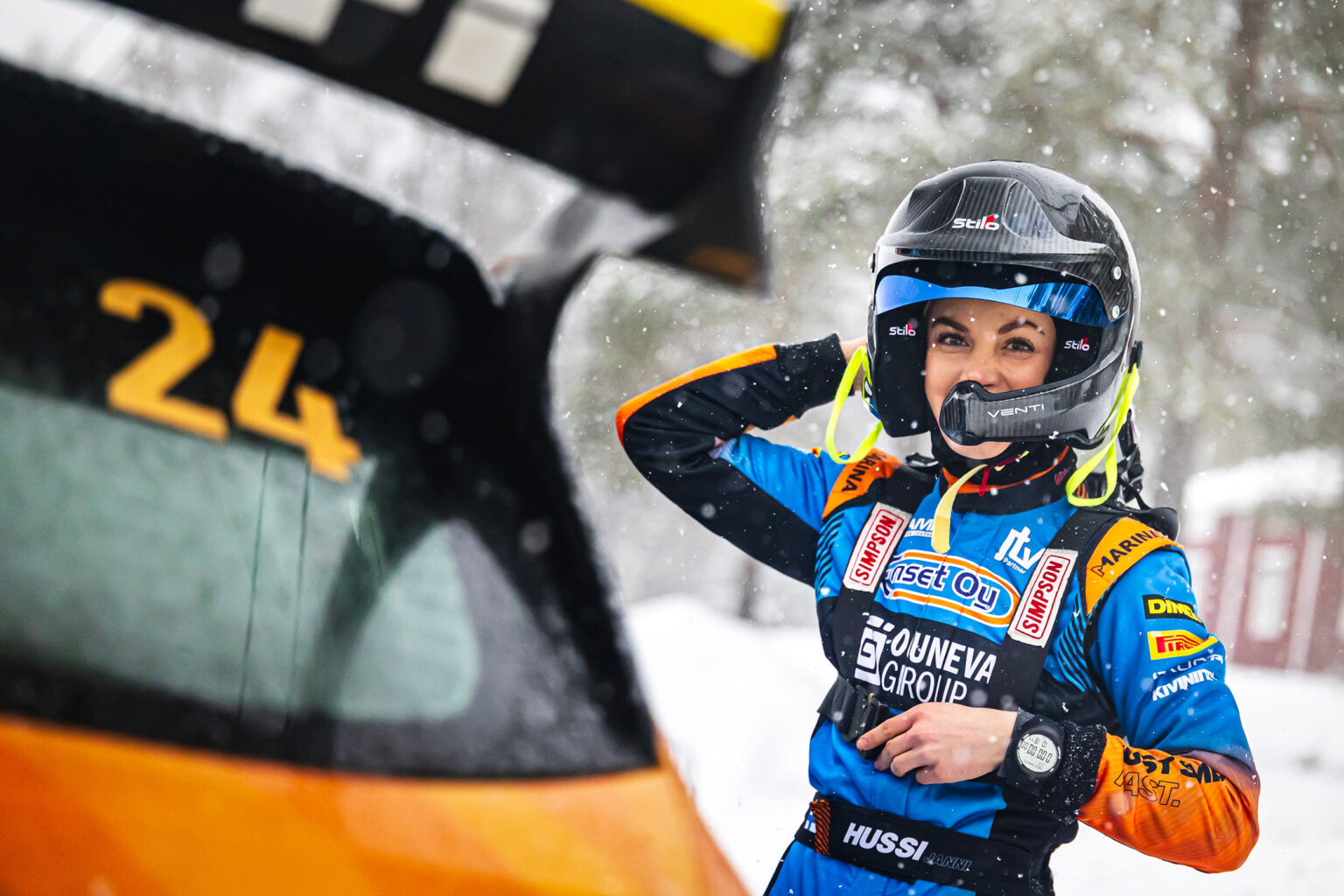 Female element: Janni Hussi | Navigator - Škoda Motorsport