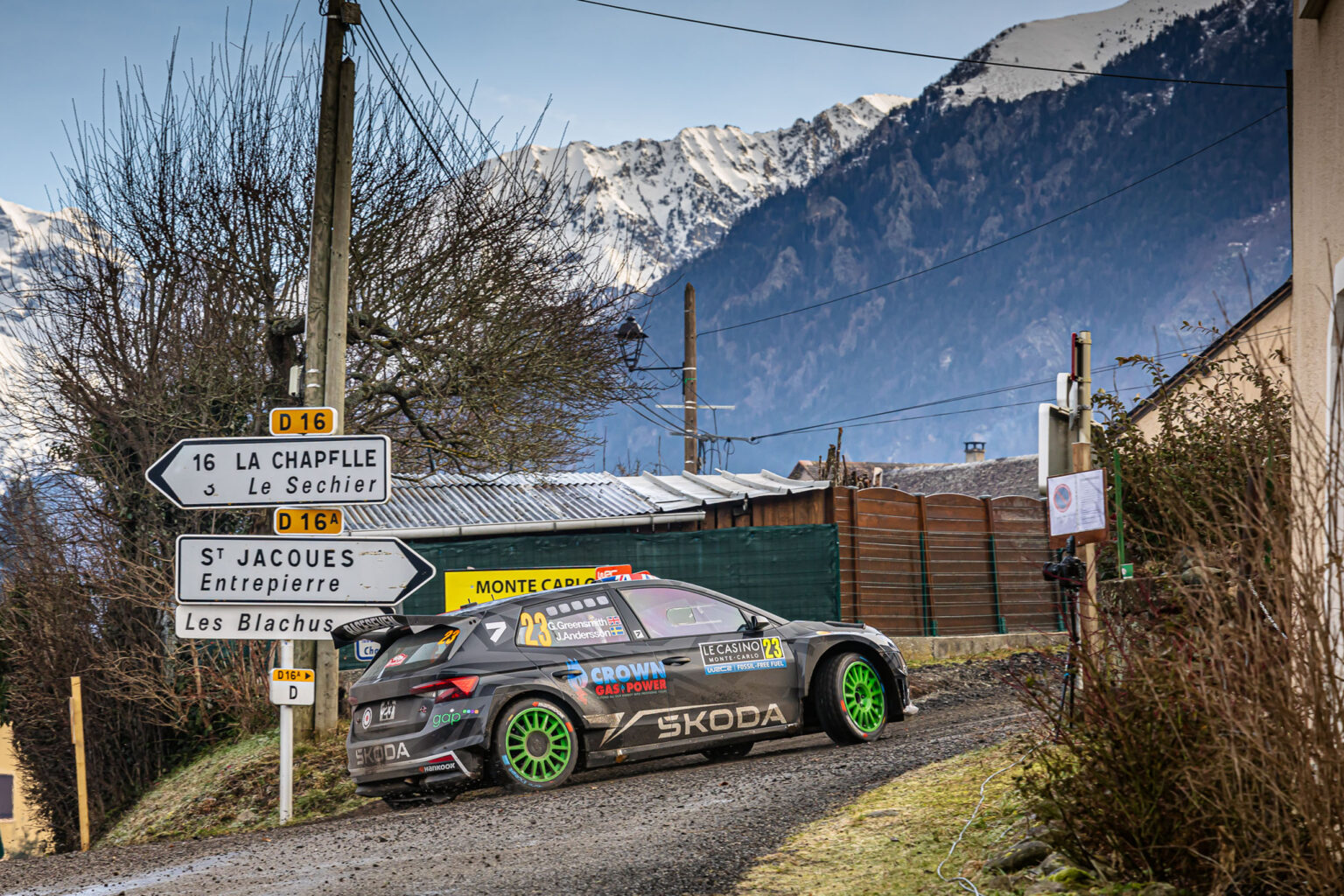 Podium in RC2 | Rally Monte Carlo - Škoda Motorsport