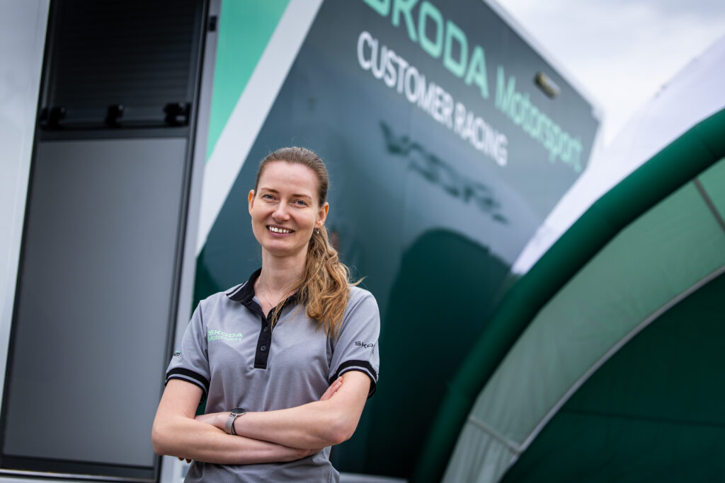 Škoda Motorsport truck: a load of parts to support customers