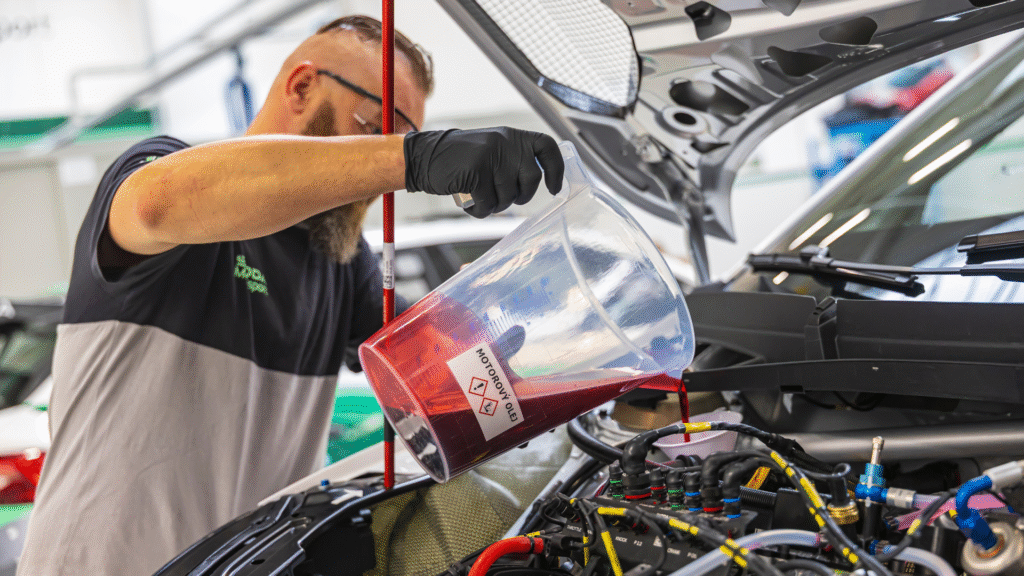 Sustainability in motorsport: Škoda tries out new solutions