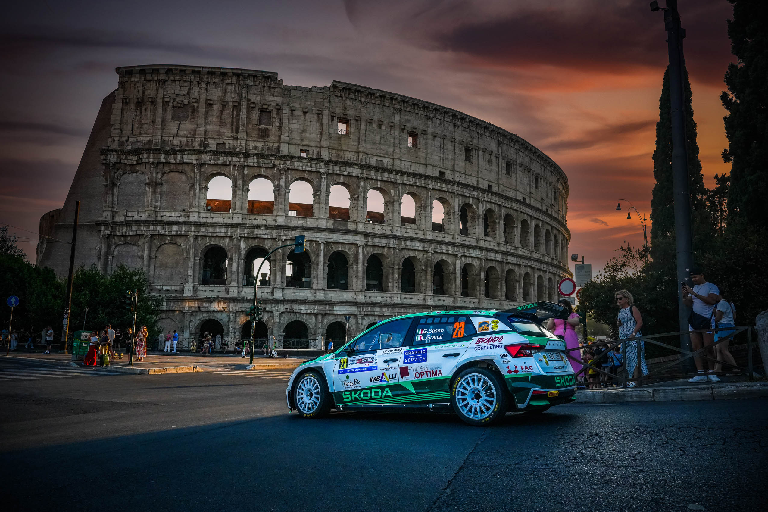 Italy is a rally mecca. Škoda celebrates success here - Škoda Motorsport
