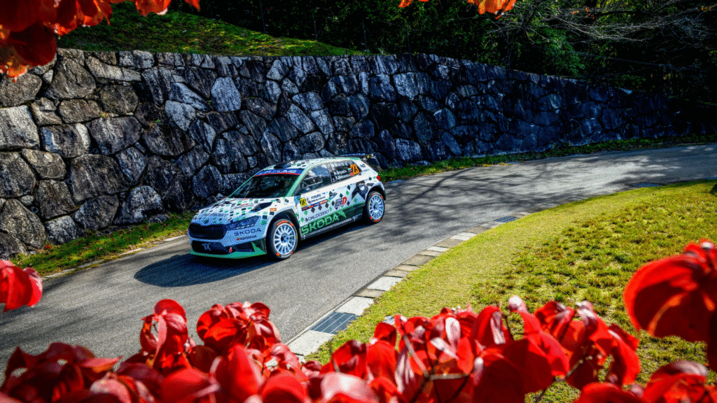japanese-rally-gryazin-leads-the-wrc2-challenger-standings
