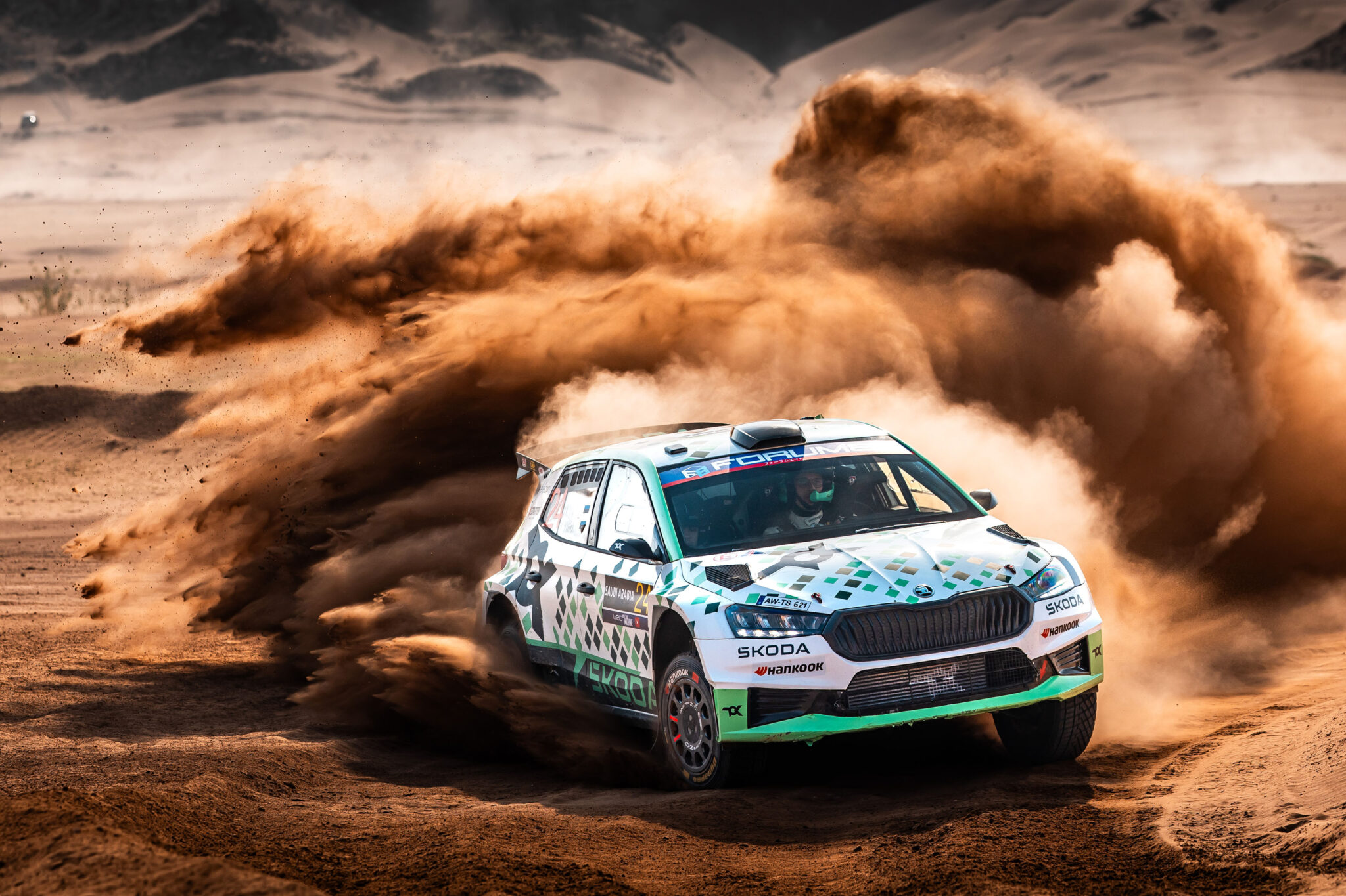 Rally Saudi Arabia: Multiple titles and victories for Škoda Motorsport ...