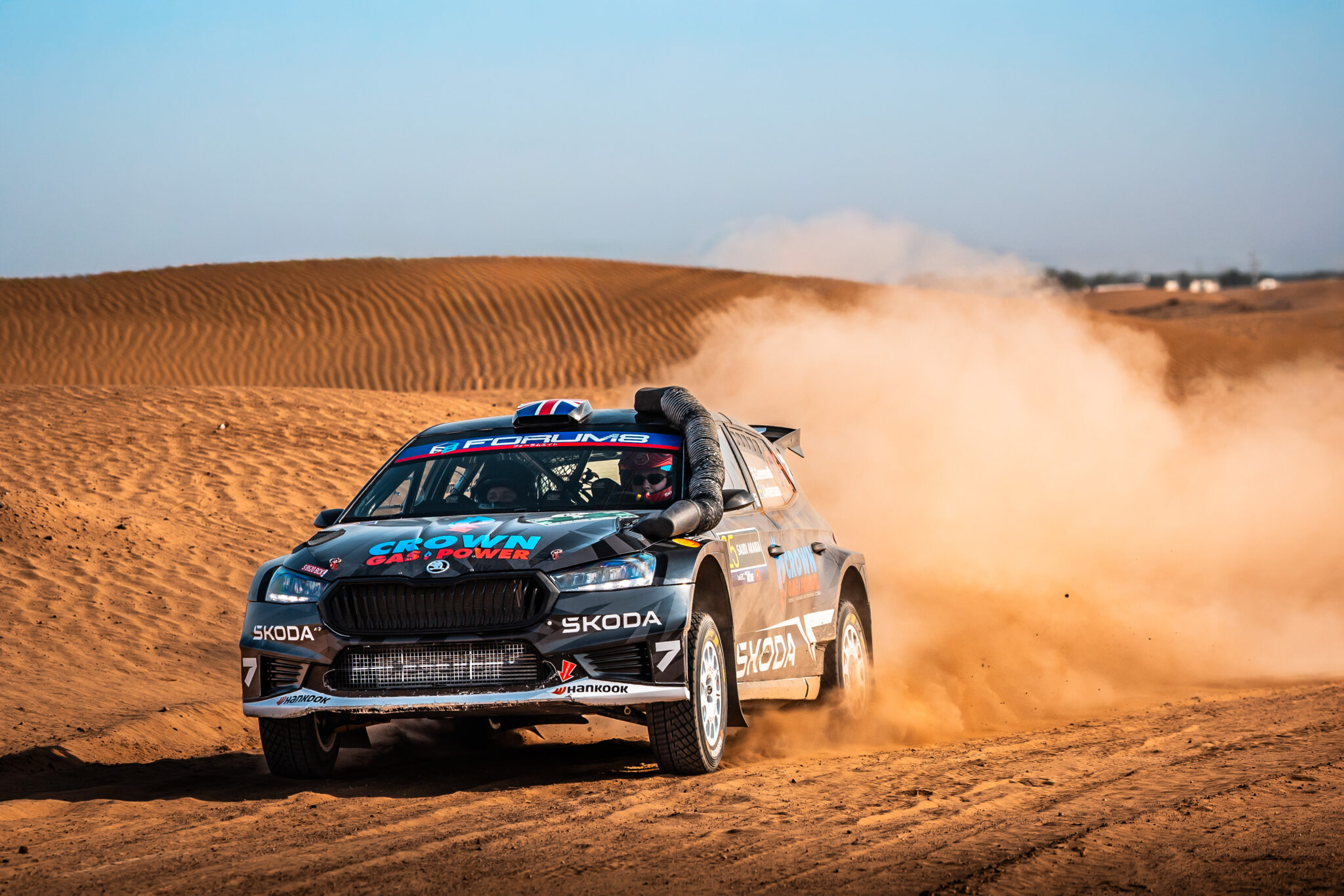Full podium and multiple titles | Saudi Arabia Rally - Škoda Motorsport