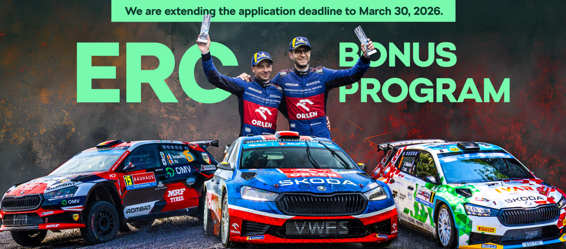 ERC bonus program pro sezonu 2026