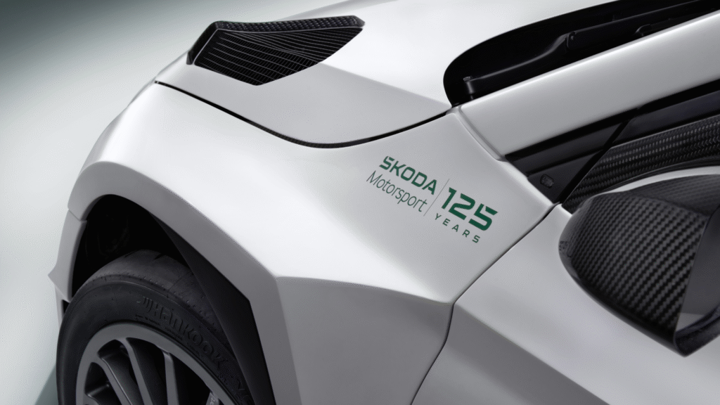 Škoda Motorsport slaví 125 let úspěchů. Fabia RS Rally2 dostane extra výbavu