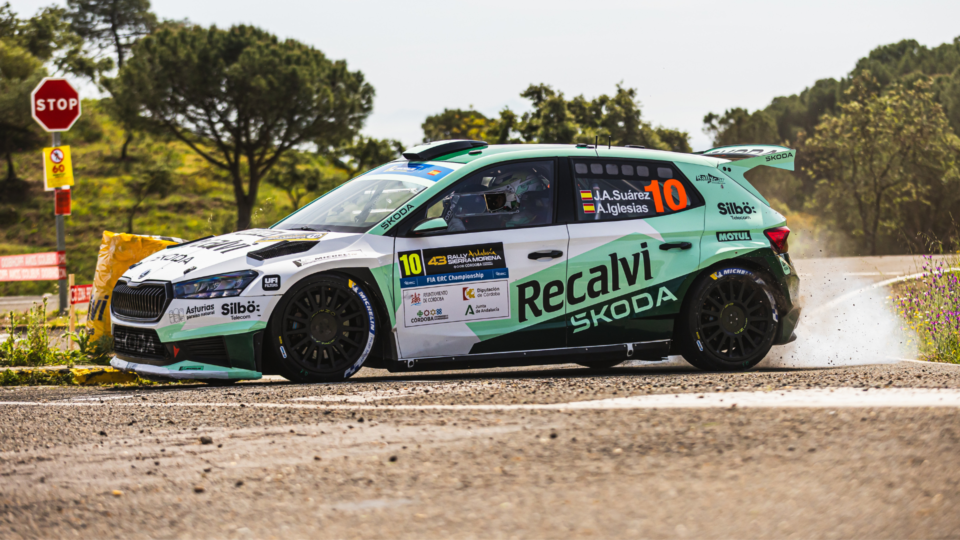 Vítězství na domácí půdě. ERC v Andalusii ukázala rychlost posádek s vozy Škoda