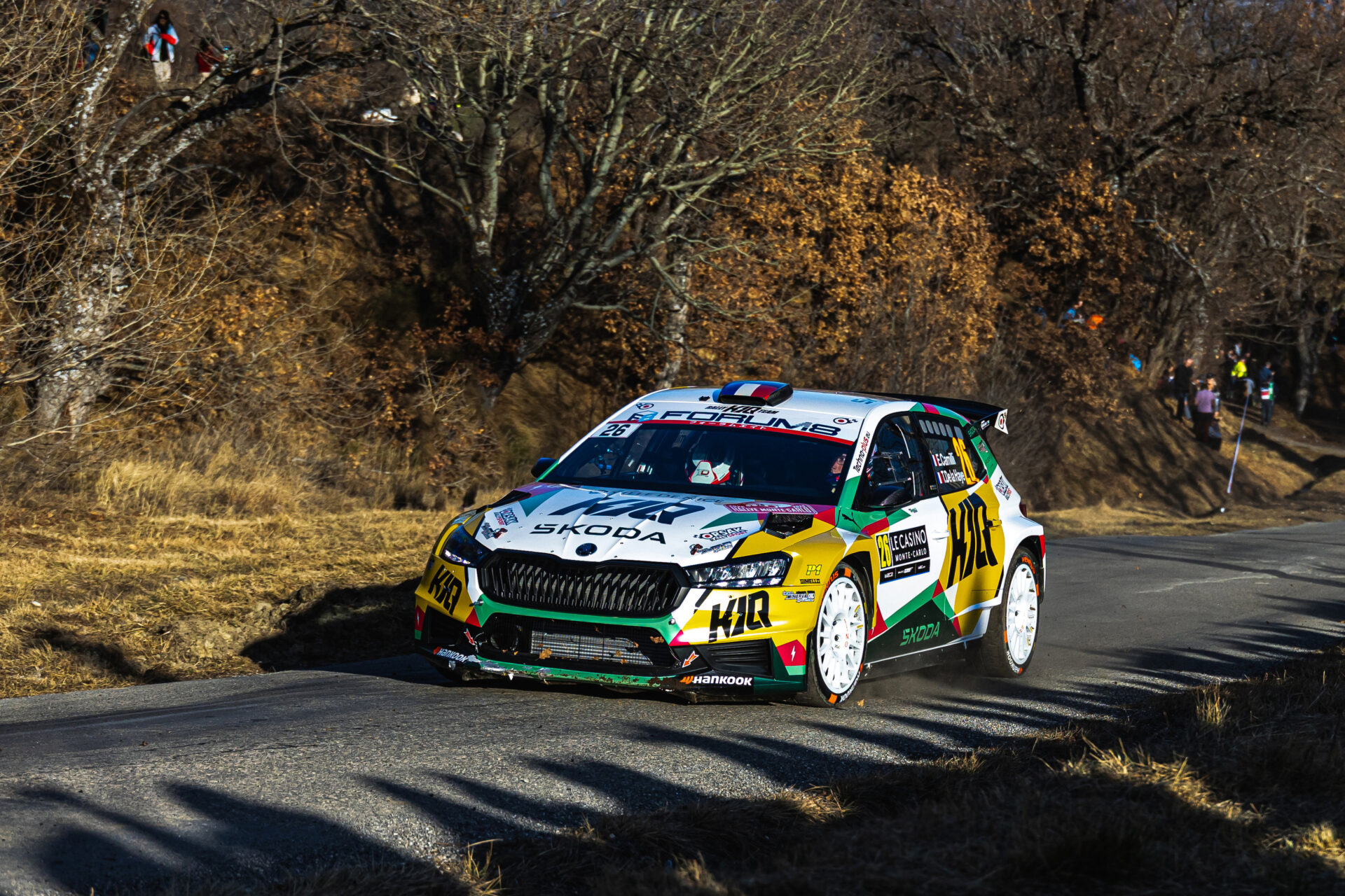 Chorvatská rally: o stupně vítězů kategorie WRC2 bude usilovat mnoho posádek s vozy Škoda