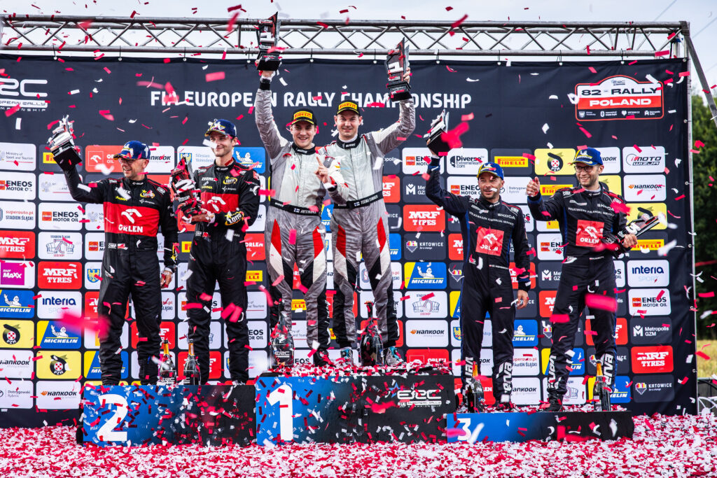 SkodaMotorsport-RallyPoland-Podium_result