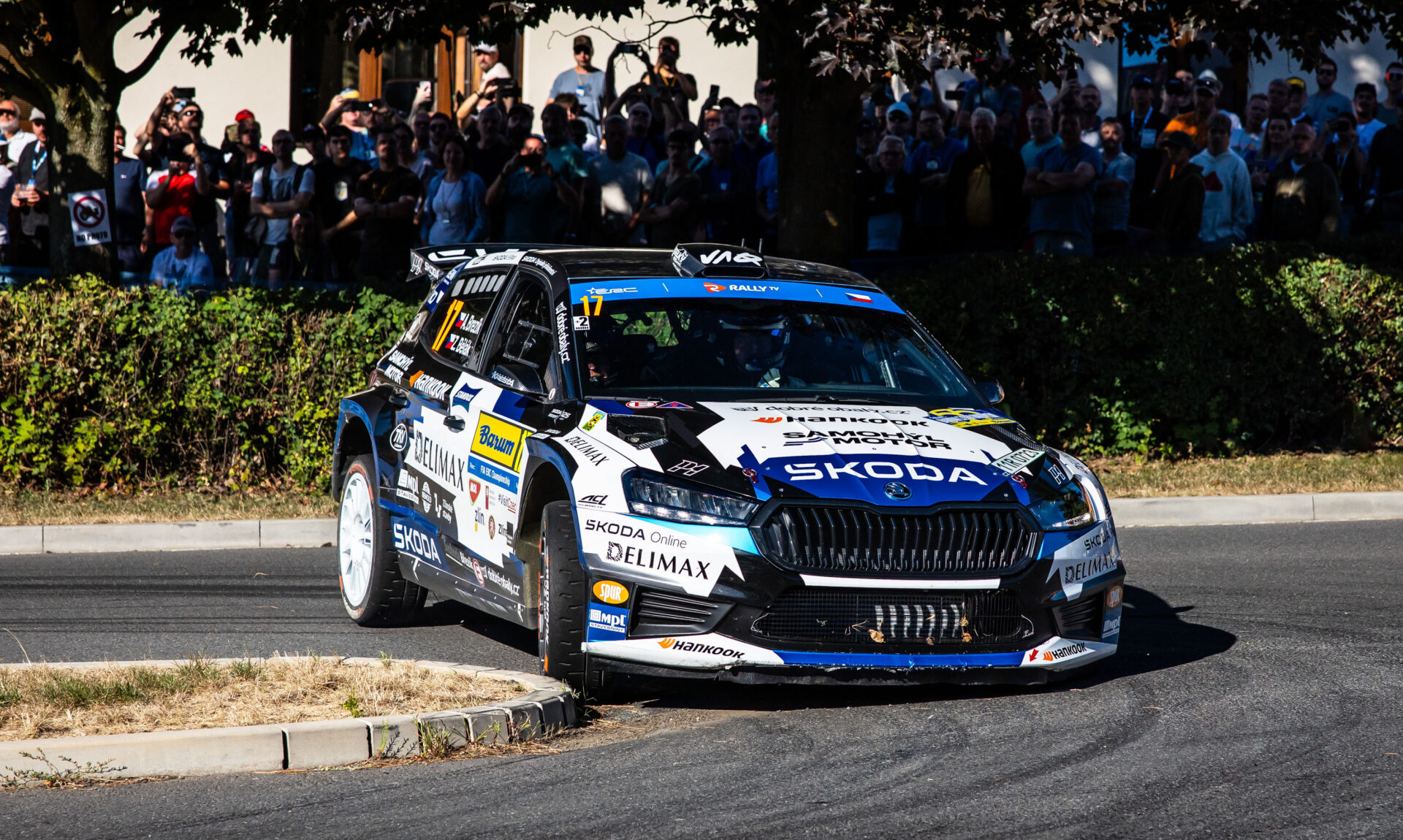 Barum Czech Rally Zlín: First two positions go to Škoda drivers Adam Březík and Teemu Suninen