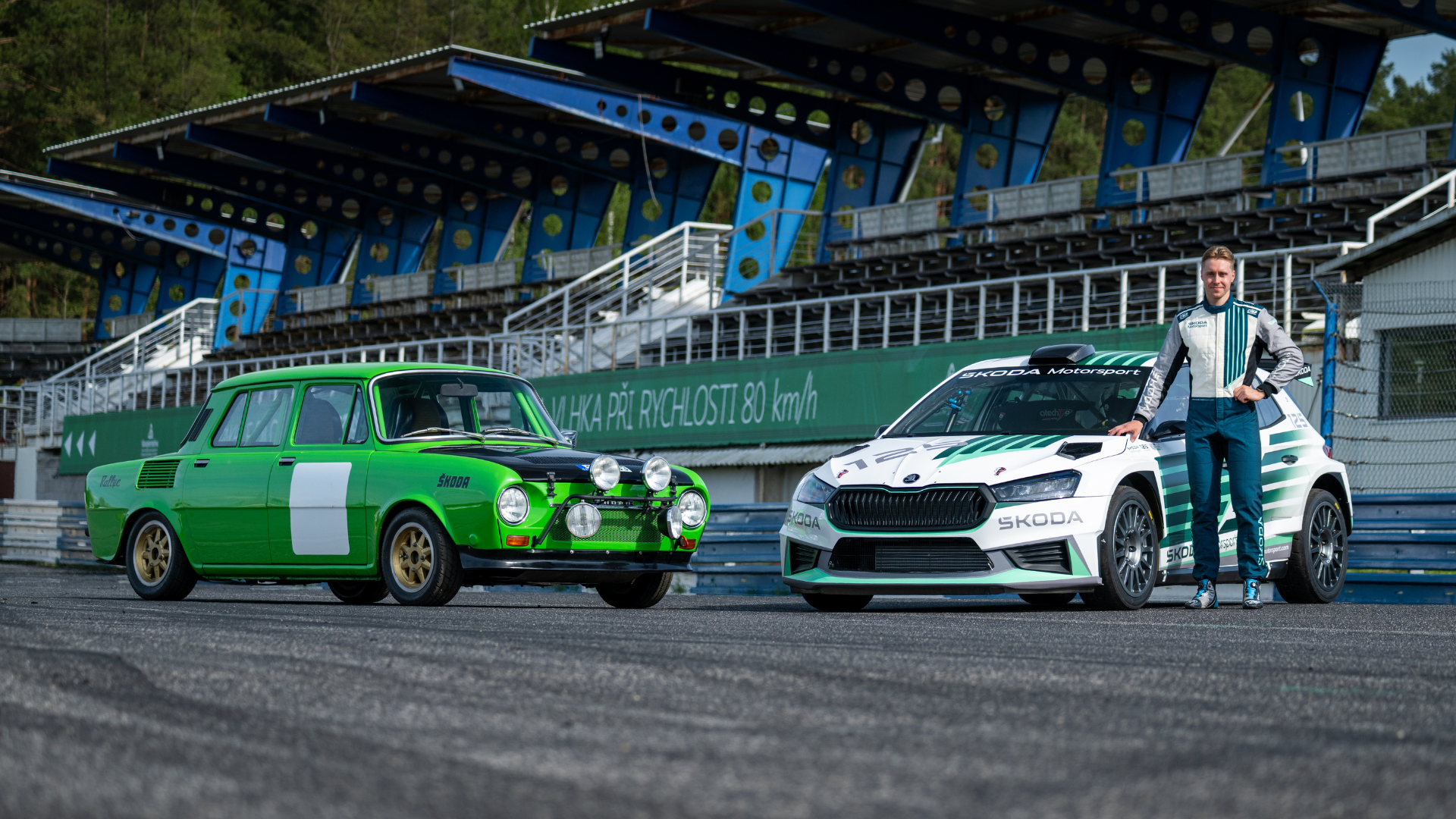 More Than 50 Years Apart: Champion Takes Two Customer Cars Around the Track