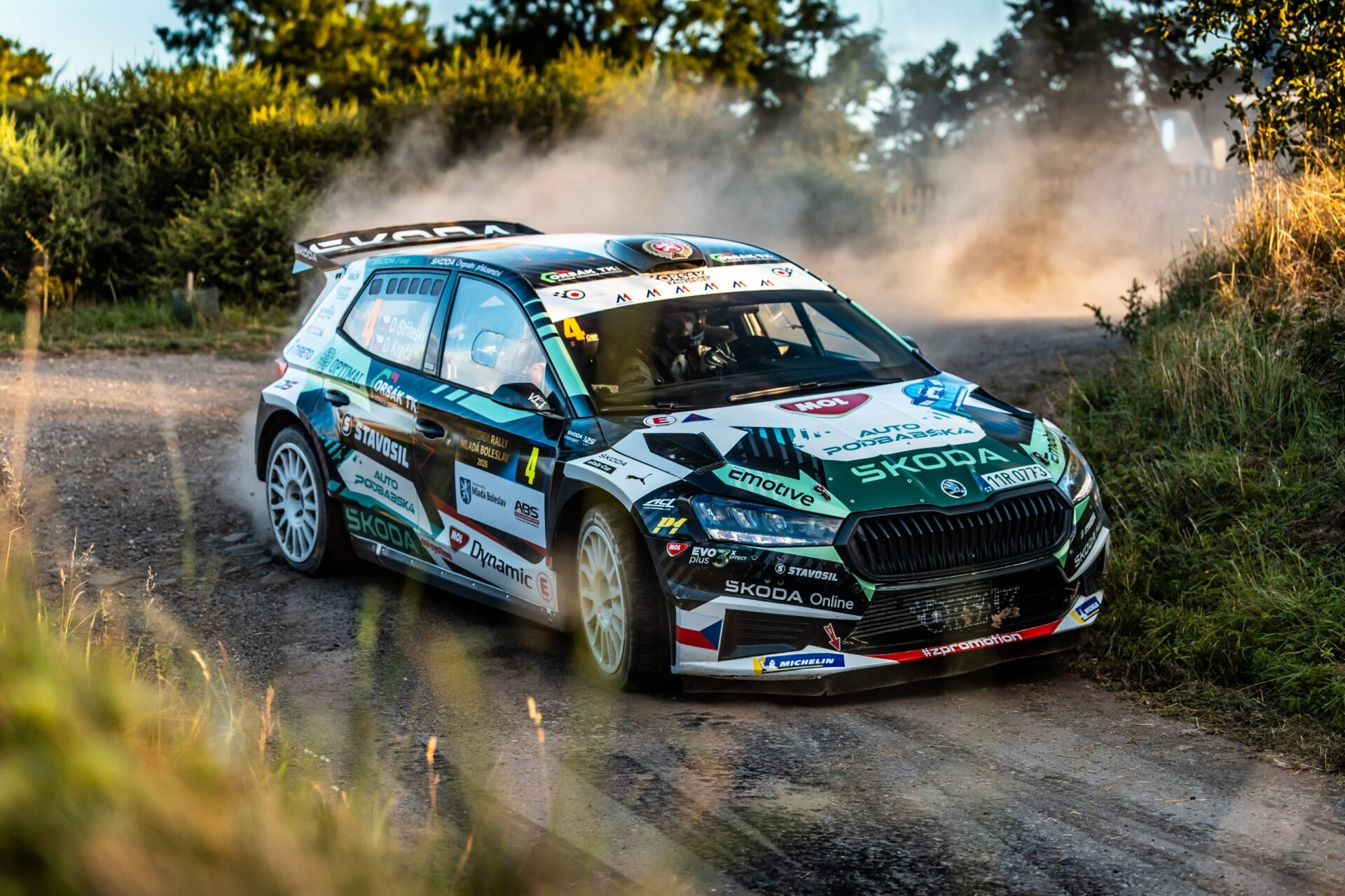 Mistrovství ČR v rally 2026 míří do finále v&nbsp;Pačejově: O titul bojují i dva dealerské týmy Škoda
