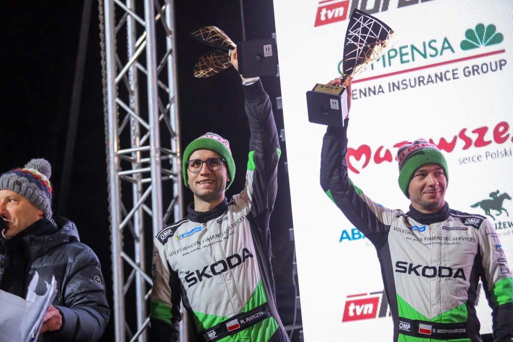 Rajd Barbórka 2019 Miko Marczyk Szymon Gospodarczyk SKODA Fabia R5